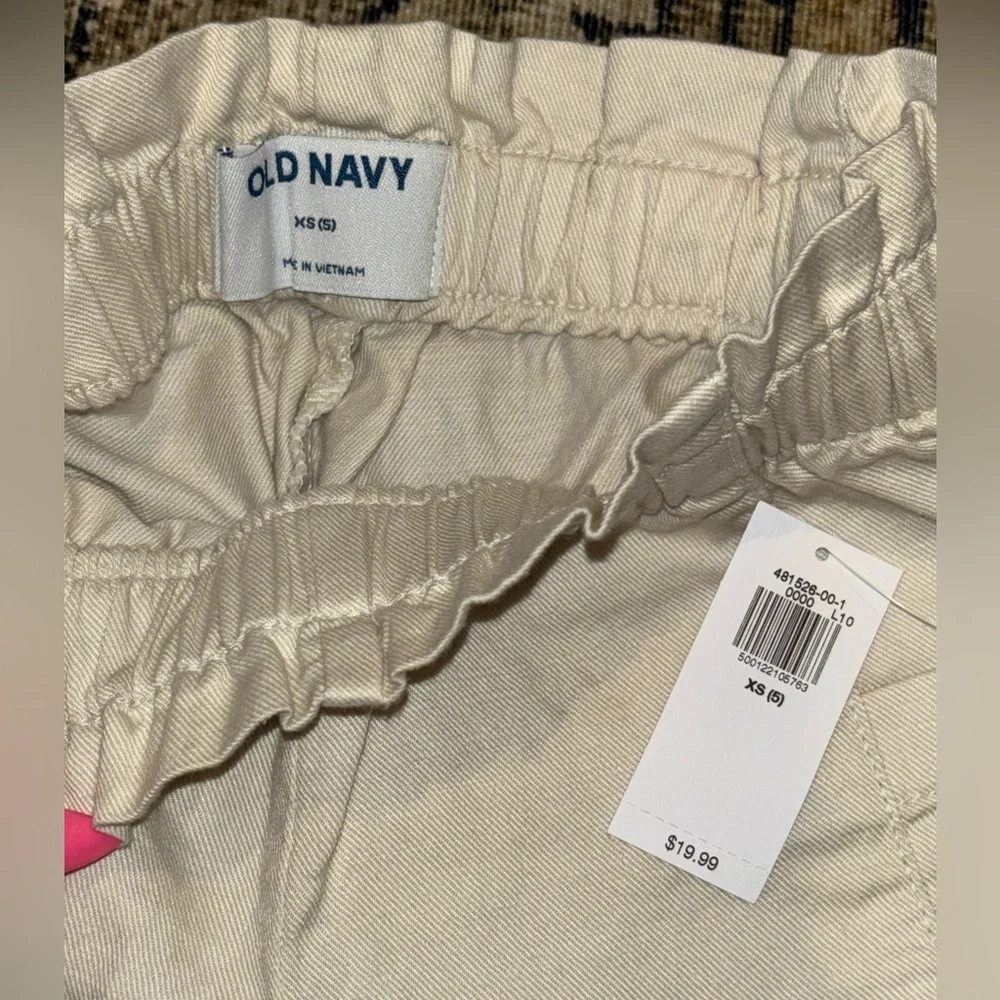 Old Navy Kids Khaki Cotton Girl Pants